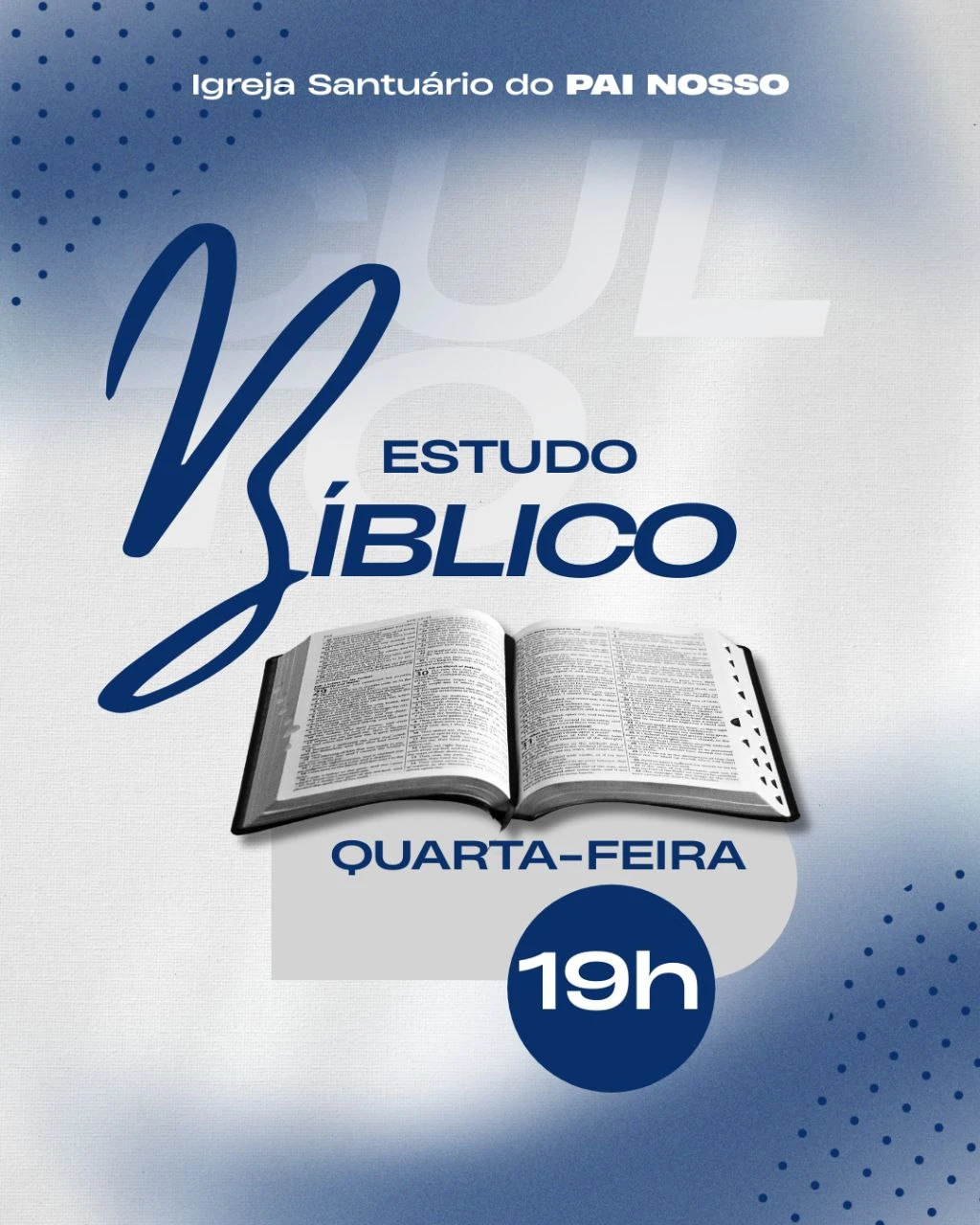 QUARTA-FEIRA DIA DE ESCOLA BÍBLICA