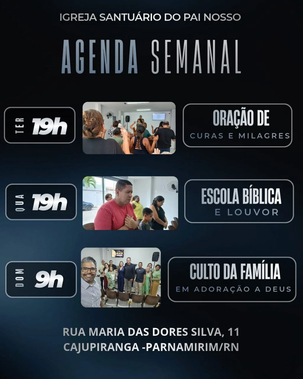 AGENDA SEMANAL DA ISPN